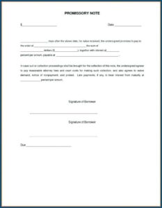Demand Promissory Note Format