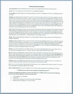 Denture Consent Form In Spanish