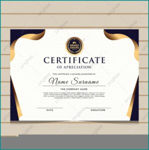 Diploma Certificate Template