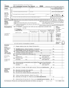 Download Federal Tax Form 1040a