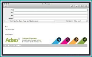 Email Signature Banner Template Free