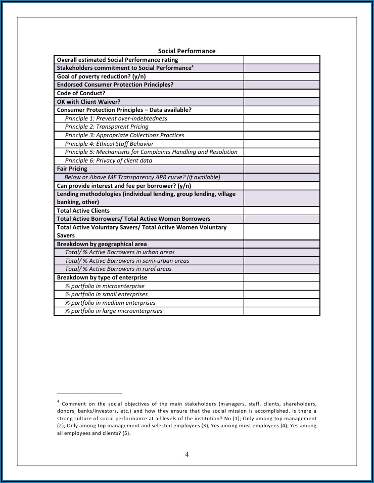 Enhanced Due Diligence Form Template