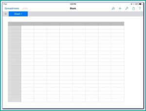 Excel Spreadsheets Templates Free