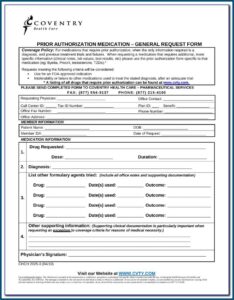 Express Scripts Medicare Part D Medication Prior Authorization Form