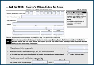 Federal Tax Form 941 Mailing Address