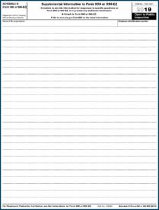 Federal Tax Form 990 Ez Instructions