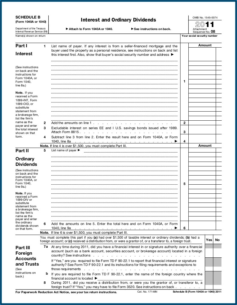 Federal Tax Forms 941 Schedule B