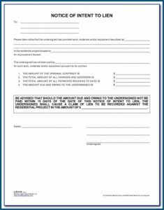 Florida Lien Form 82139