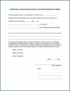 Florida Lien Forms