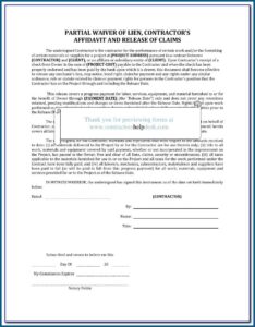 Florida Mechanics Lien Form