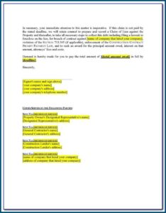 Florida Mechanics Lien Release Form