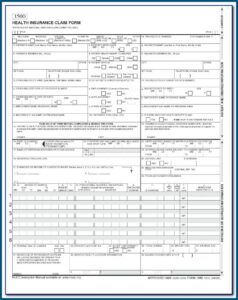 Form 1500 Fillable Pdf