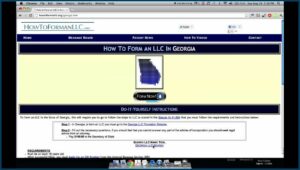 Form Llc In Georgia Online
