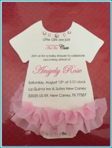Free Baby Q Invitations Templates