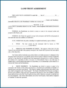 Free Downloadable Land Contract Forms Michigan