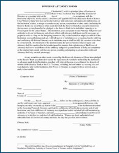 Free Durable Power Of Attorney Form North Carolina