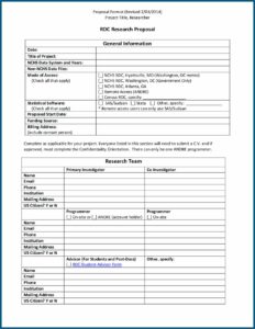 Free Fillable Proposal Forms