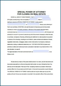 Free Medical Power Of Attorney Form Illinois