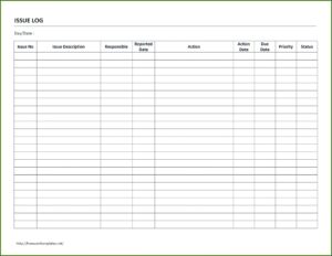 Free Mileage Log Printable