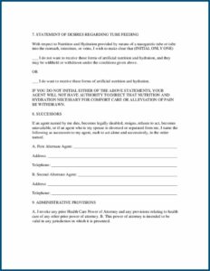 Free Power Of Attorney Form South Carolina