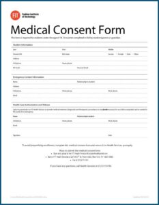 Free Printable Child Medical Consent Form For Grandparents Notarized