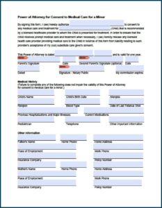 Free Printable Guardianship Forms Missouri