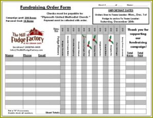 Fundraiser Order Form Template Excel Free