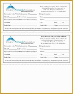 Fundraising Pledge Form