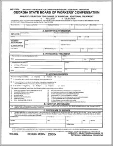 Georgia Workers Compensation Exemption Form