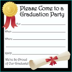 Graduation Invitations Templates
