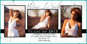 Graduation Invitations Templates Photoshop