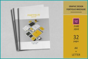 Graphic Design Portfolio Template Indesign