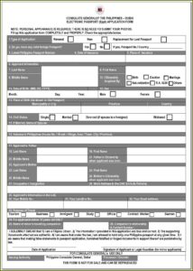 Guyana Passport Renewal Form Canada