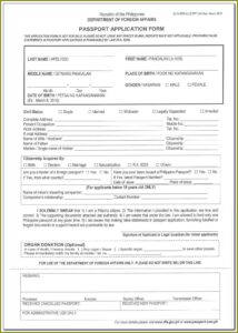 Guyana Passport Renewal Form Uk