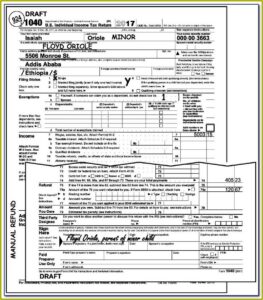 How To Fill Out 1040ez Tax Form