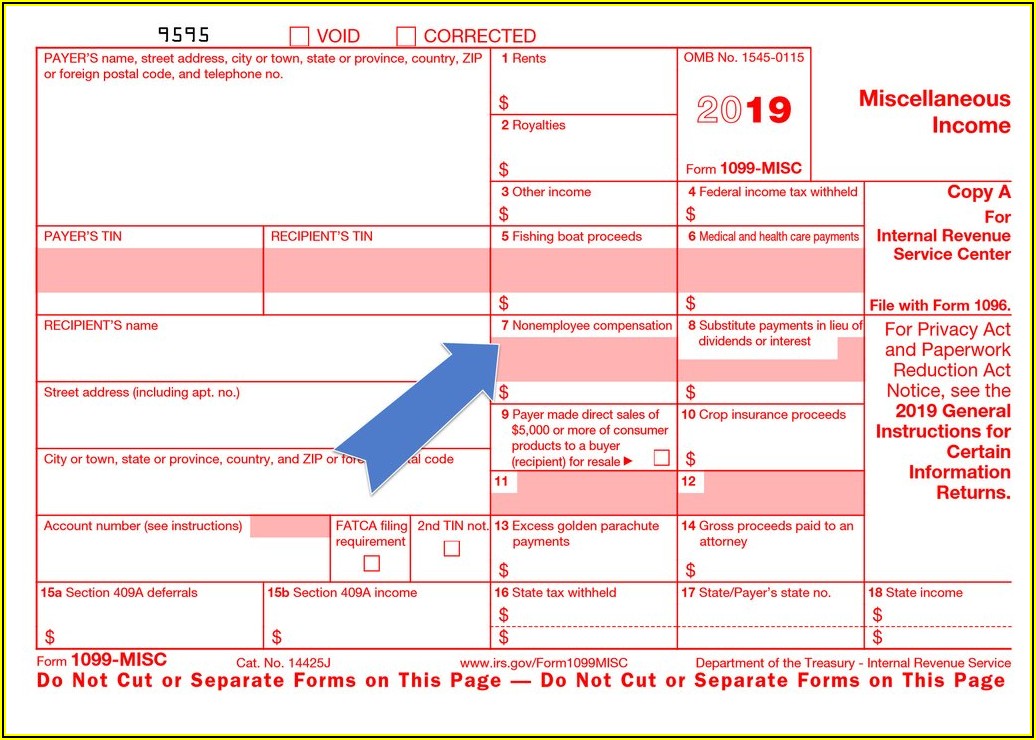 How To Fill Out A 1099 Form As An Employee