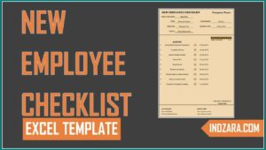 Hr Onboarding Checklist Template Excel