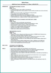 Hris Business Requirements Template