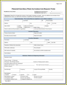 Humana Medicare Prior Auth Form For Medication