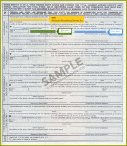 Indiana Notary Sample