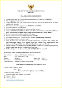 Indonesian Passport Renewal Application Form Download