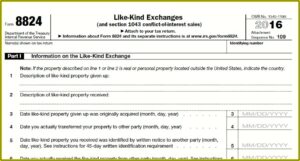 Irs 1031 Exchange Form Instructions