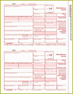 Irs 1096 Form 2017