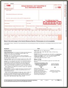 Irs 1096 Forms Free
