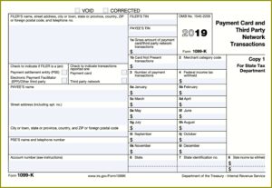 Irs 1099 Form Printable 2019