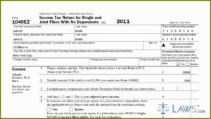 Irs Ez Form For Stimulus Check