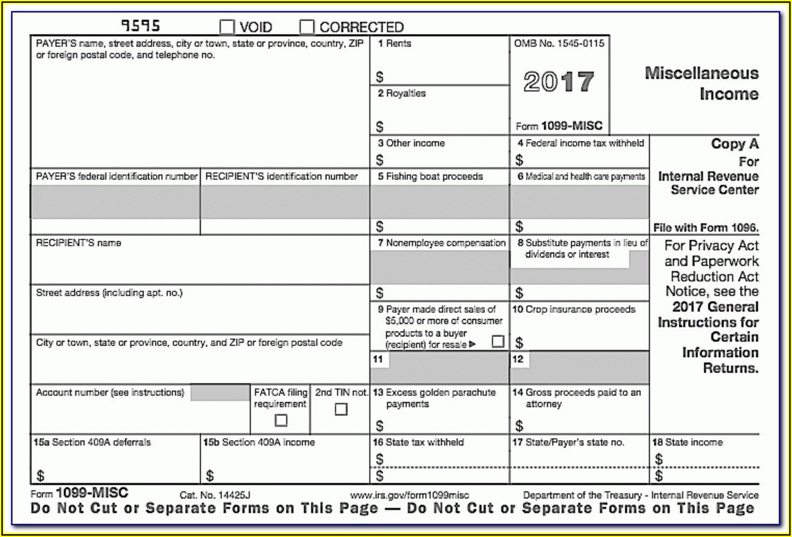 Irs Form 1099 Int Filing Requirements