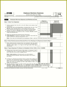 Irs Form 2106 Ez 2013