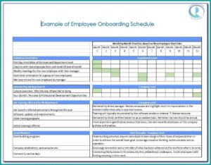 Onboarding Template Excel