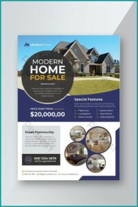 Purple And Gold Flyer Template